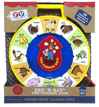 Load image into Gallery viewer, Basic Fun Fisher Price Classic Toys - The Farmer Says See &#39;N Say - Great Pre-School Gift for Girls and Boys, multi
