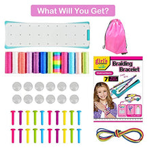 Load image into Gallery viewer, Friendship Bracelet Maker Kit, Make Bracelet Craft Toys for Girls Ages 6 to 12, Cool Birthday Gifts for 7,9,10, and 11 Year-olds, New Travel Activity kit
