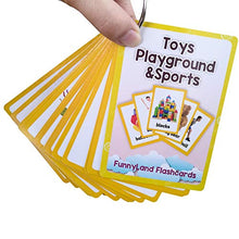 Load image into Gallery viewer, Richardy Prepositions,Toys/Playground/Sports 2 Sets of English Flash Cards Kids Pocket Card Learning Baby Toys for Children
