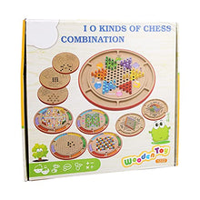 Load image into Gallery viewer, Vbest life 10 in 1 Multifunctional Family Party Board Game Intellectual Animal Fighting Checkers Toy Table Games

