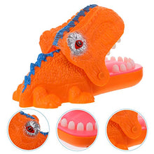Load image into Gallery viewer, Toyvian Dinosaur Biting Finger Game Dinosaur Teeth Toys Game with Light and Sound Funny Dentist Biting Finger Game Kids Interactive Party Toy
