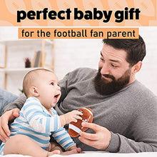 Load image into Gallery viewer, Plush Baby Football Rattle | Learning Content | Great Gift for Baby and Toddler Girls or Boys | 0-36 Months
