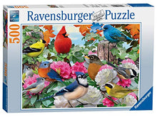 Load image into Gallery viewer, Ravensburger Garden Birds 500 Piece Jigsaw Puzzle for Adults - Every Piece is Unique, Softclick Technology Means Pieces Fit Together Perfectly
