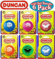 Duncan Yo-Yo Imperial (3) & Butterfly (3) Deluxe Gift Set Bundle - 6 Pack (Assorted Colors)