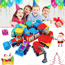 Load image into Gallery viewer, Tonmp Pull Back Vehicle Car, 12 Pack Assorted Mini Construction Plastic Vehicle Set, Pull Back Truck and Car Toys for Boys Kids Child Party Favors,Pull Back and Go Car Toy Play Set
