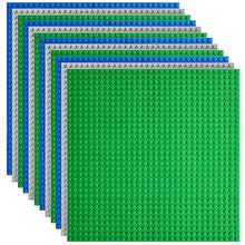 Load image into Gallery viewer, Lekebaby Classic Baseplates Building Base Plates for Building Bricks 100% Compatible with Major Brands-Baseplates 10&quot; x 10&quot;, Pack of 12
