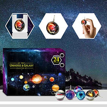 Load image into Gallery viewer, ZEEQJ 24Pcs/Set The Universe Planet Galaxy Blind Box Kids Gift Countdown 24 Days
