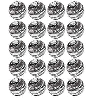 Soft Ball, EVA Lightweight Soft Colorful Ball, 20PCS for Indoor Swing Practice(Black/white ink ball 42mm-1 grain)