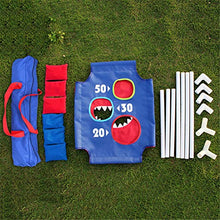 Load image into Gallery viewer, XWWS Cornhole Game Set - Sandbags Outdoor Throwing Toys, Fun Courtyard Kids Throwing Games, Sandbag Board Set with 6 Bean Bags and Carrying Case
