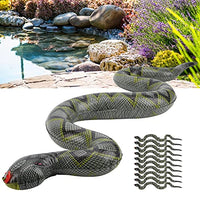 FECAMOS Inflatable Snake, Pool Inflatable Snakes About 117cm / 46.1in for Swimming Pool for Parties for Adult