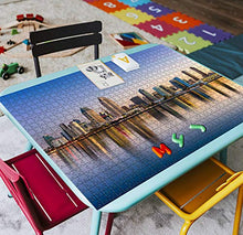 Load image into Gallery viewer, Wooden Puzzle 1000 Pieces san Diego Skyline Skylines and Pictures Jigsaw Puzzles for Children or Adults Educational Toys Decompression Game

