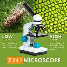 Load image into Gallery viewer, Omano JuniorScope Microscope for Kids Microscope Science Kits for Kids Science Experiment Kits
