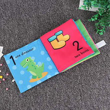 Load image into Gallery viewer, A sixx Infant Book, Create Early Shape Comfortable to Grasp Early Education Book, Built-in Sound Paper for Baby Children(Digital cognition)
