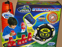 Speedstack METALLIC ORANGE Plastic Metallic Stackpack Stacking Competition Cups with Mat and Timer by Speed Stacks