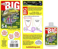 Load image into Gallery viewer, BUBBLETHING Giant Big Bubble Mix Refills All Bubble Wands. Makes 5.4 Gallons (690 oz.) Liquid Bubble Solution. Bubbles Biggest by Far (See Videos).
