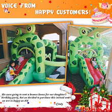 Load image into Gallery viewer, Inflatable Bounce House Animal Bouncy House Castle for Kids Party with Air Blower
