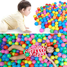Load image into Gallery viewer, fivekim Children&#39;s Day Gift Baby Kids Gifts 100 Pieces Colorful Fun Ball Soft Plastic Ocean Ball Baby Kid Toy Swim Pit Toy New
