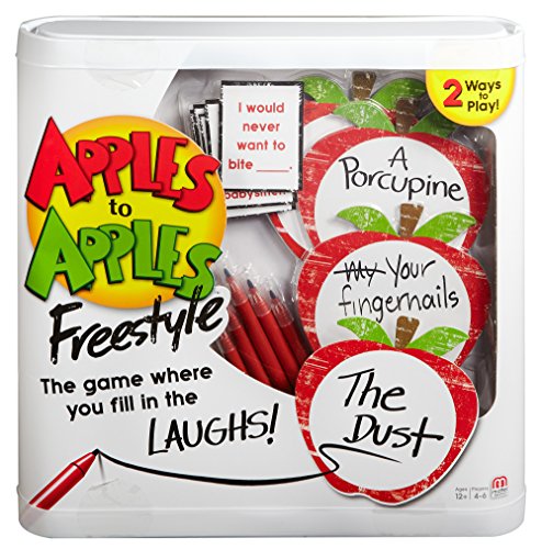 Mattel Games Apples to Apples Freestyle Game