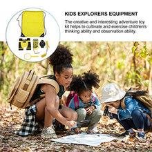 Load image into Gallery viewer, IMIKEYA Kids Outdoor Explorer Set Nature Exploration Toy Flashlight Binoculars Magnifying Glass Compass for Children Kids Living Field Adventure Insect Observation 1 Set
