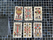 Load image into Gallery viewer, Gassman Tarot de Marseille with Guide | 78 Cards for Divination | Frame Vue Box for Storage |
