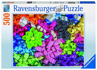 Ravensburger Colorful Ribbons 500 Piece Jigsaw Puzzle for Adults  Every Piece is Unique, Softclick Technology Means Pieces Fit Together Perfectly