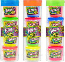 Load image into Gallery viewer, JA-RU Mini Flarp Noise Putty Fidget Toy (3 Tubes with 12 Mini Flarps) 4 Mini Putty per Pack. Stress Relief Toy for Boys &amp; Girls, Party Favor Stocking Stuffer Noise Slime. Plus Bouncy Ball 336-3p
