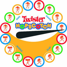 Load image into Gallery viewer, Twister Hopscotch! A Whole New Way to Play Hopscotch! by MB Games.
