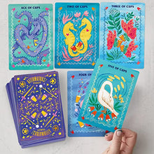 Load image into Gallery viewer, Knock Knock Affirmators! Tarot Cards Deck - Daily Tarot Cards with Positive Affirmations for Magical Guidance from The Universe to Help You Help Yourself Without The Self-Helpy-Ness
