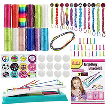 Load image into Gallery viewer, ANSOYI Friendship Bracelet Making Kits, DIY Arts and Crafts Toys for 5 6 7 8 9 10 11 12 13 14 Years Old Girls, Bracelet String and Travel Activity Sets, Best Birthday Party Gifts
