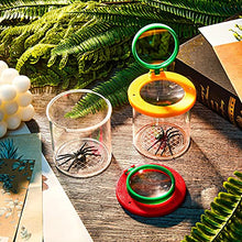 Load image into Gallery viewer, 3 Pieces Bug Jar Magnifying Insect Box Insert Bug Viewer Bug Magnifier Container Critter Insect Cage Science Bug Magnifier for Science Nature Exploration Tool Specimen Viewer
