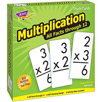 Trend Enterprises Multiplication 0-12 Flash Cards (All Facts)