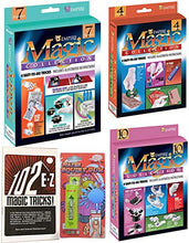 Load image into Gallery viewer, Amazing Magic Pack 12 Easy-to-Do Tricks Coin / Cards 3 Kits + EZ Book &amp; Fun Gum Kids Squirt 5 Items
