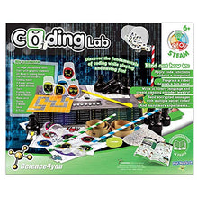 Load image into Gallery viewer, Science4you  Coding Lab  10 Experiments to Learn How to Code  Fun, Education Activity Kit  for Kids Ages 6+
