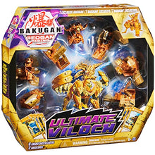 Load image into Gallery viewer, Bakugan Ultimate Viloch, 7-in-1 Exclusive Bakugan, Includes BakuCores and Trading Cards, Geogan Rising Collectible Action Figure Kids Toys for Boys
