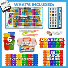 Load image into Gallery viewer, Counting Bears Color Sorting Toys for Toddlers Stacking Cups, Fine Motor Skills Toys, Occupational Therapy Speech Therapy Toys, Homeschool Preschool Learning Math Manipulatives Toddler Learning Toy
