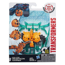 Load image into Gallery viewer, Transformers Robots in Disguise Mini-Con Decepticon Hammer Figure
