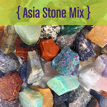 Load image into Gallery viewer, WireJewelry World Stone Mix Rock Tumbler Refill Kit - 3 Lbs. Each of Asia, Brazil and Madagascar Stone Mixes and 6 Batches of 4 Step Abrasive Grit and Polish
