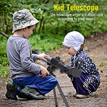 Load image into Gallery viewer, LZKW Kids Telescope, Astronomical Telescope Portable Adjustable Durable for Exploring The Moon for Exploring Nature Science
