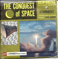 View Master The Conquest of Space 3d 3 Reel Packet