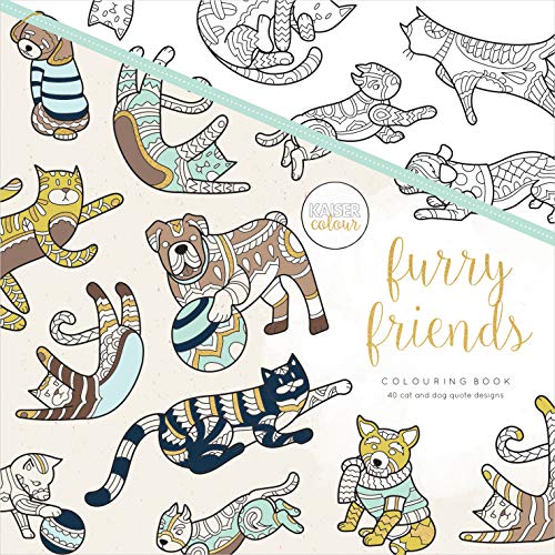 Web Exclusive Kaiser Coloring Book FRND, Furry Friends
