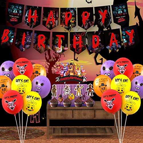 Five Nights at Freddy's Party Favors in Five Nights at Freddy's