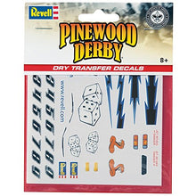 Load image into Gallery viewer, Revell Pinewood Derby Dry Transfer D Decal
