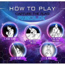 Load image into Gallery viewer, Capture the Flag REDUX: The Original Glow-in-The-Dark Outdoor Game for Birthday Parties, Youth Groups and Team Building - a Unique Gift for Teen Boys &amp; Girls

