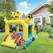 Load image into Gallery viewer, JIMUPARK Inflatable Jumping Castle,Tiger Inflatable Jumper Bounce for Kids with with Air Blower,Jumping Castle with Slide,Family Backyard Bouncy Castle for Backyard Play &amp; Party Fun
