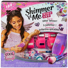 Load image into Gallery viewer, Cool Maker, Shimmer Me Body Art with Roller, 4 Metallic Foils and 180 Designs, Temporary Tattoo Kids Toys for Ages 8 and up
