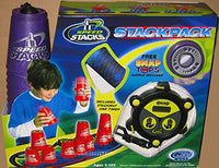 Speedstack METALLIC PURPLE Plastic Metallic Stackpack Stacking Competition Cups with Mat and Timer by Speed Stacks