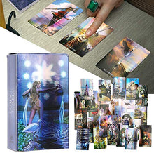 Load image into Gallery viewer, Yitengteng Entertainment Tools Witch Tarot Cards Deck Future Telling Game with Colorful Case Hologram Paper English Divination Card Unknown Tarot Deck Interactive Board Game for Home Party Gathering
