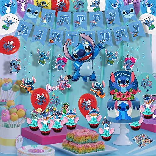 106 Pcs Lilo and Stitch Party Supplies, Lilo and Stitch Birthday Decor –  ToysCentral - Europe