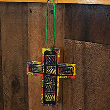 Load image into Gallery viewer, West Coast Paracord Magic Color Scratch Cross Ornaments  Supplies for 24 Cross Projects  No Glue Required  Great for Easter and Family Activities

