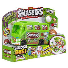 Load image into Gallery viewer, Smashers Sludge Bus Fold-Out Playset with 2 Exclusive Smashers Series 2 Gross by ZURU
